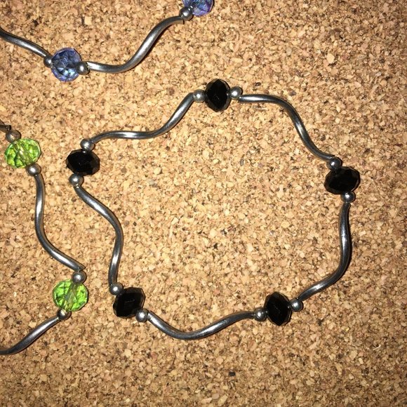 Set of 4 Stackable Bracelets - Picture 3 of 8